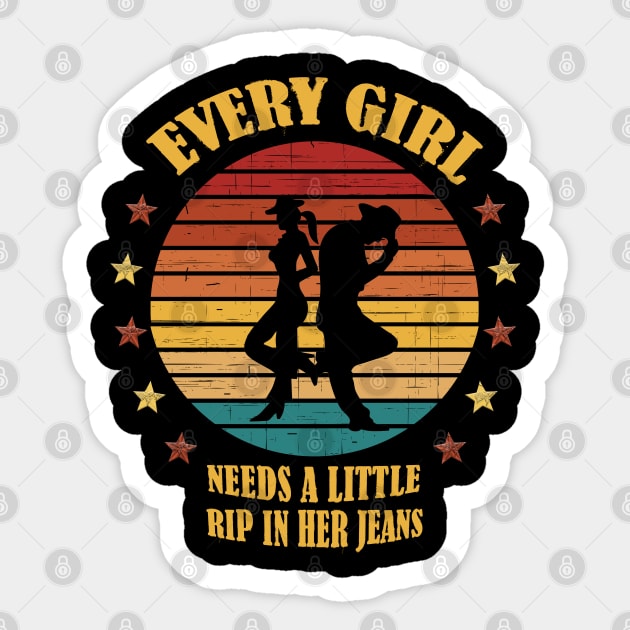 Every Girl Needs a Little Sticker by Db Printed